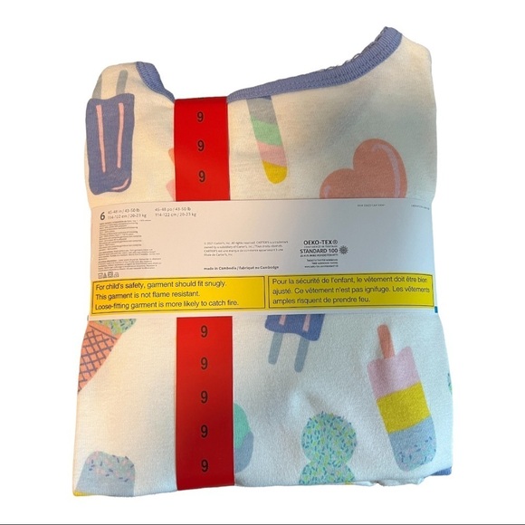 NEW Carter's 4-Piece  Pyjama Set | Size 6 - Picture 8 of 8